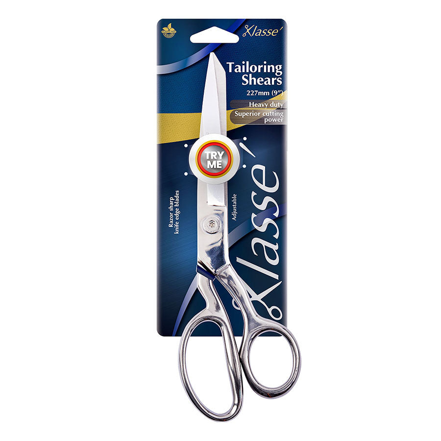 KLASSE SCISSORS TAILORING SHEARS 9IN – ALL METAL