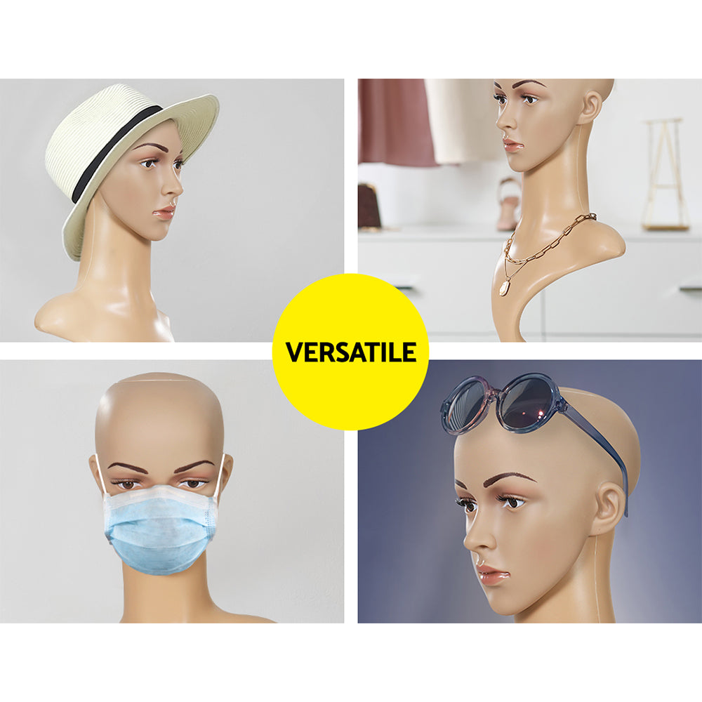 Female Mannequin Head Dummy