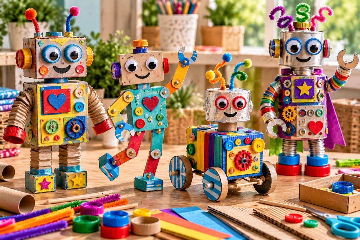 Recycled Robot Creations