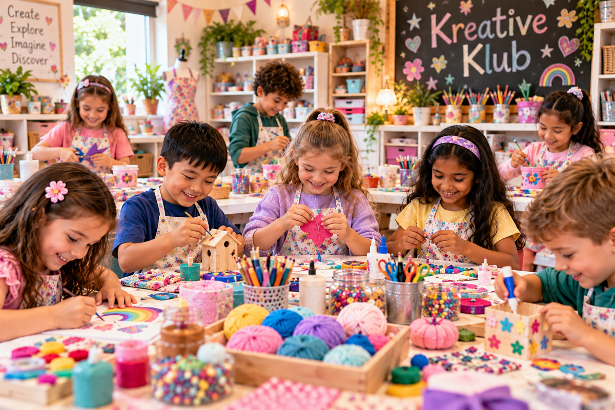 Term 1 – Autumn School Holiday Kreative Klub