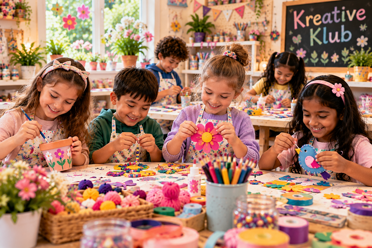 Term 3 – Spring School Holiday Kreative Klub