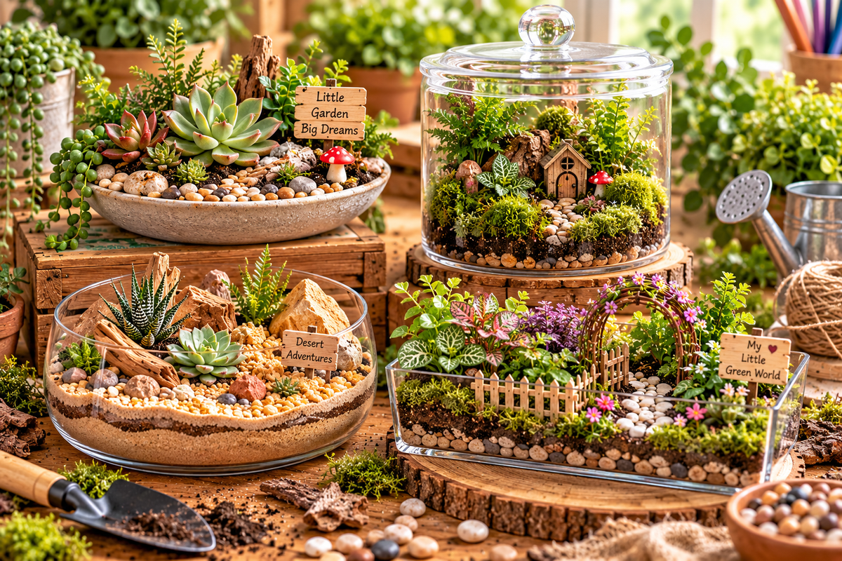 Mini Terrarium Workshop