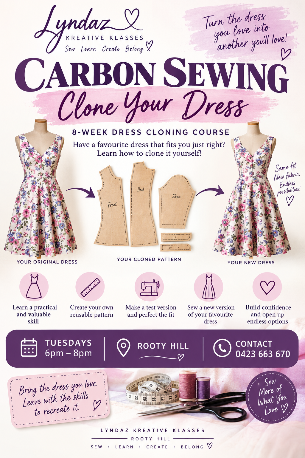 Carbon Sewing Classes
