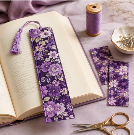 Easy Fabric Bookmark – A Beginner Sewing Project