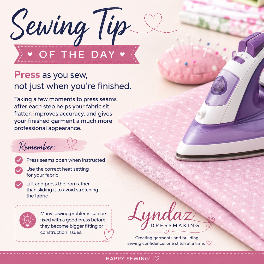 Sewing Tip of the Day 1