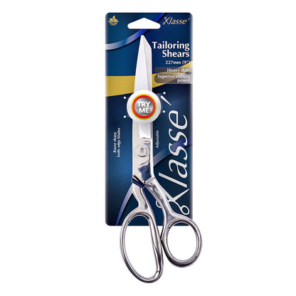 KLASSE SCISSORS TAILORING SHEARS 9IN – ALL METAL