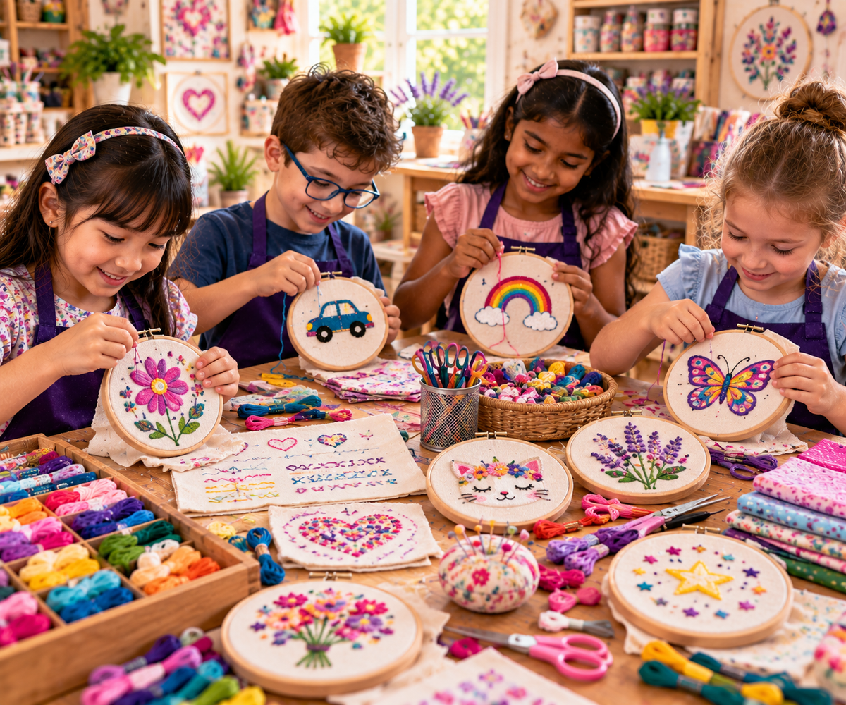 Little Embroidery Artists