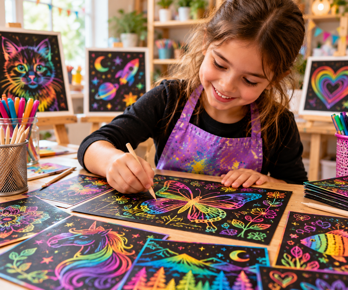 Scratch Art Creations