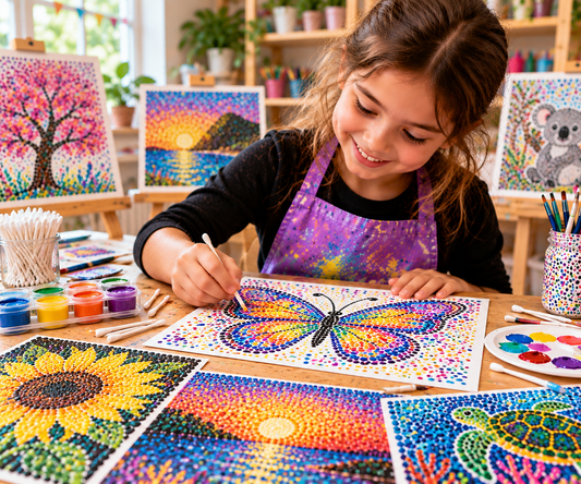 Pointillism Painting Adventures