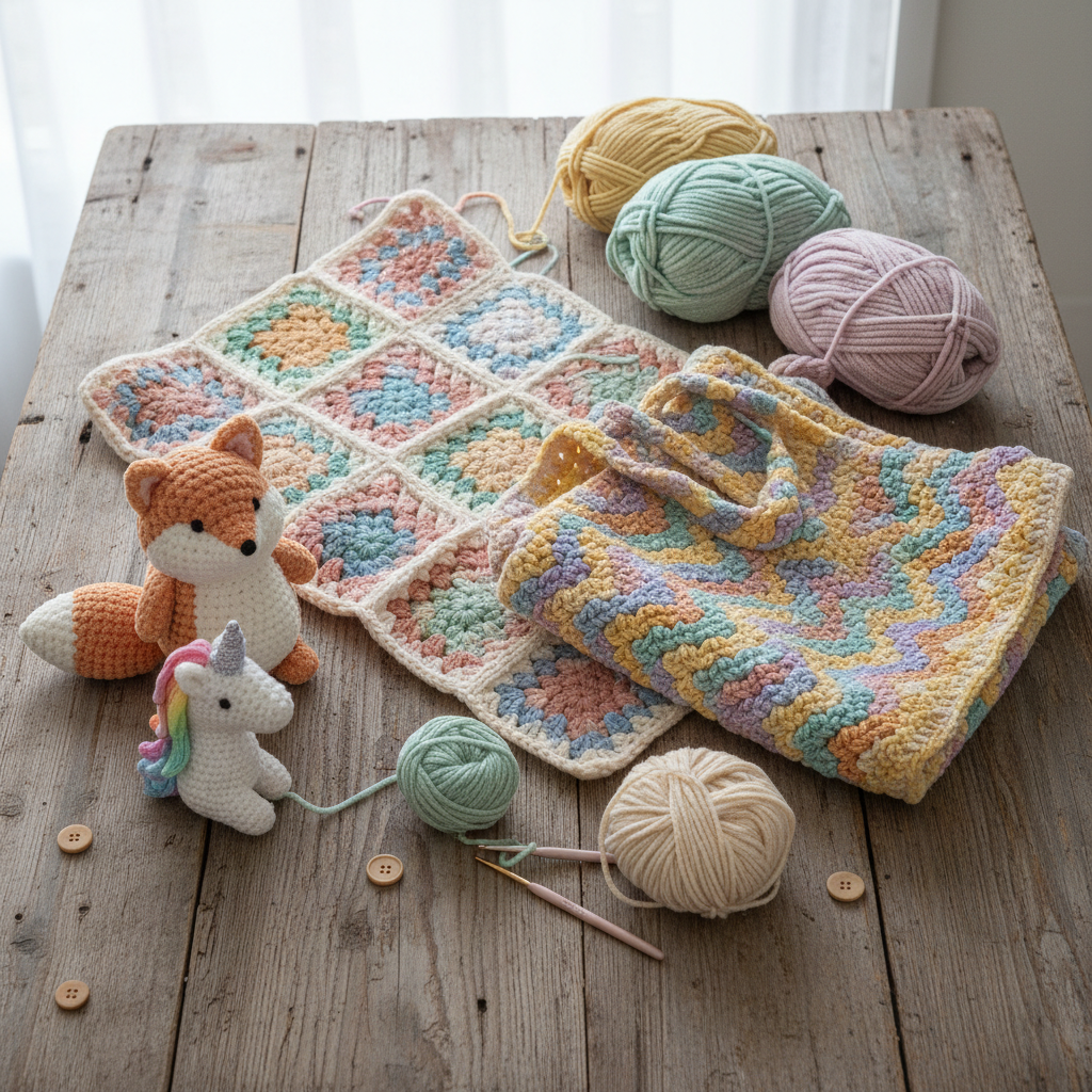 Creative Learning Through Crochet – Mastering Times Tables