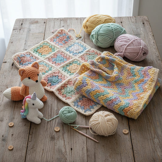 Creative Learning Through Crochet – Mastering Times Tables