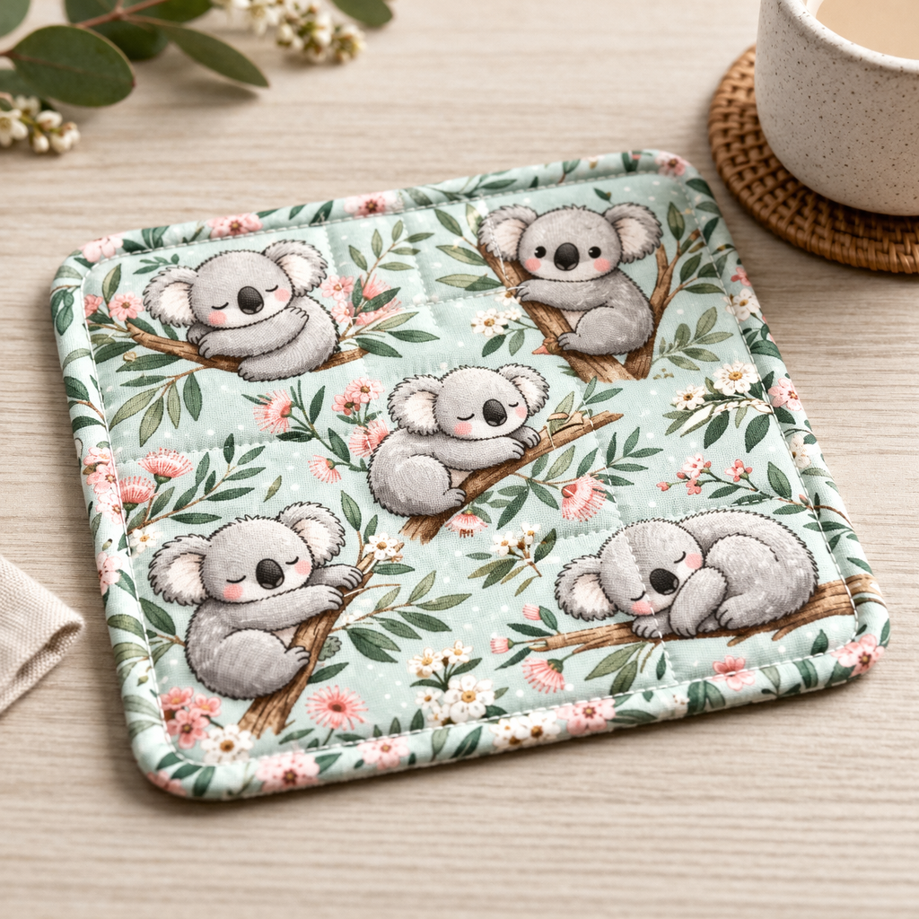 Sew Mug Rugs / Fabric Coasters