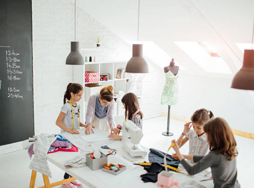 Childrens Sewing Classes In-Studio