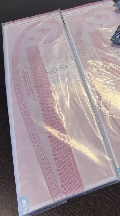 Birch French Curve Metric