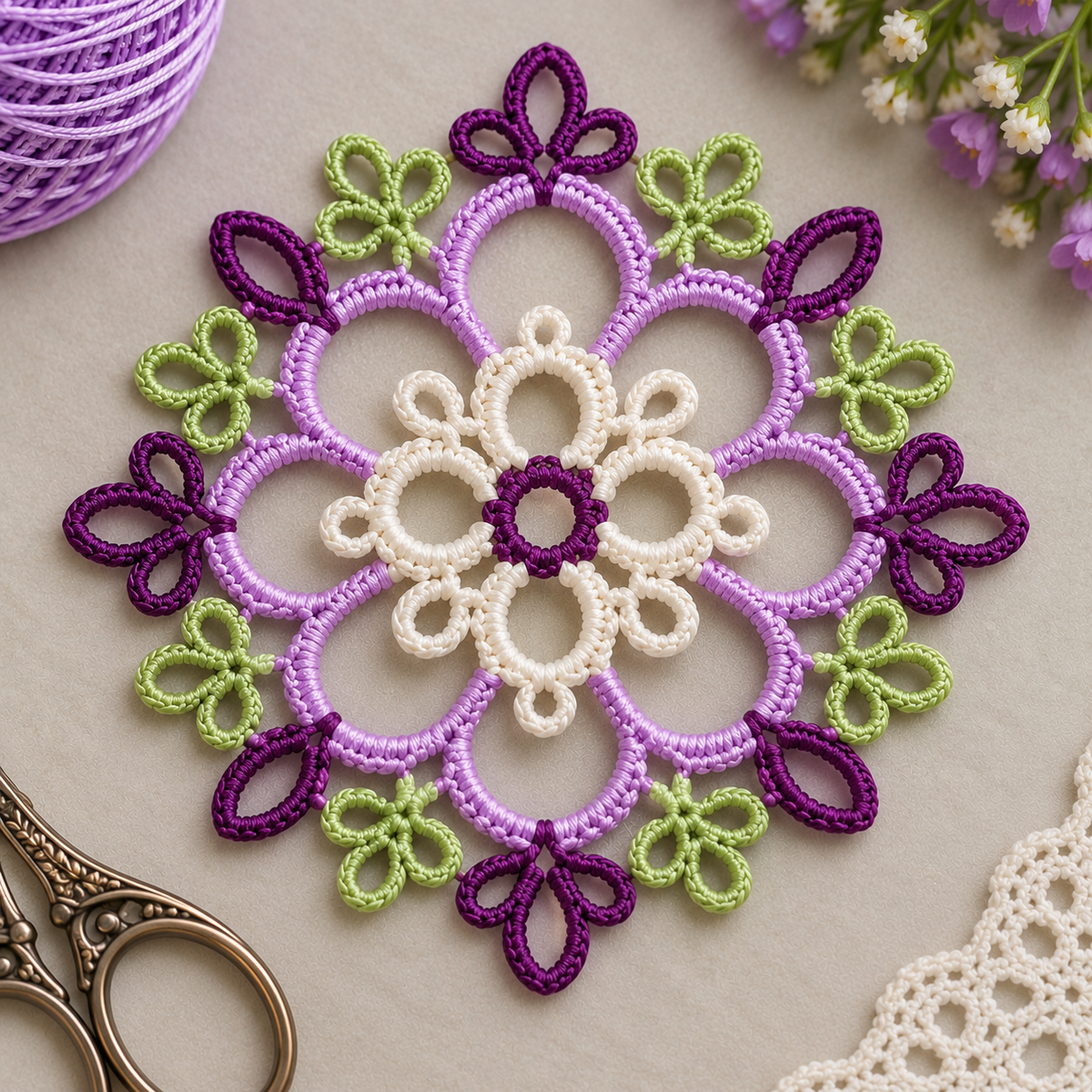 Beginners Needle Tatting Classes