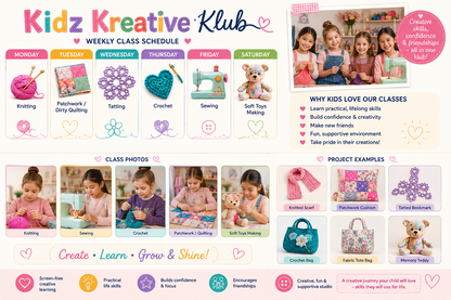 Kidz Kreative Klub Memberships