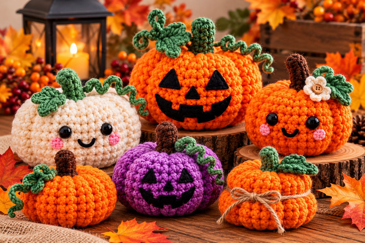 Crochet A Halloween Pumpkin Workshop