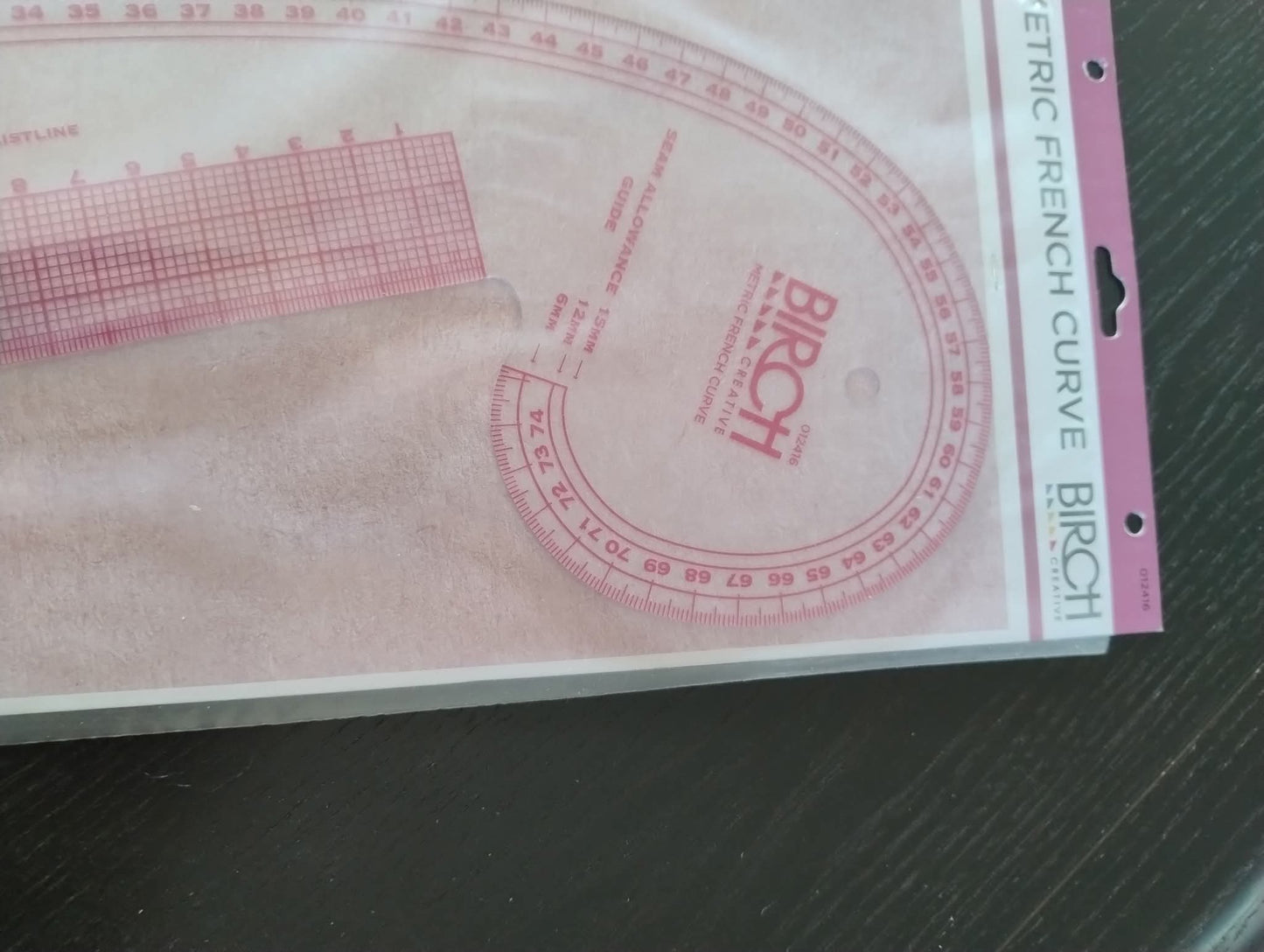 Birch French Curve Metric