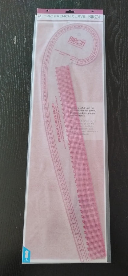 Birch French Curve Metric